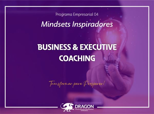 04 - MINDSETS INSPIRADORES: Business e Executive Coaching - Desperte o dragão que habita em você! Inspire e agregue parceiros valorosos e... 